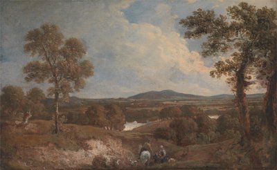 Landscape with Figures in the Foreground by George Howland Beaumont